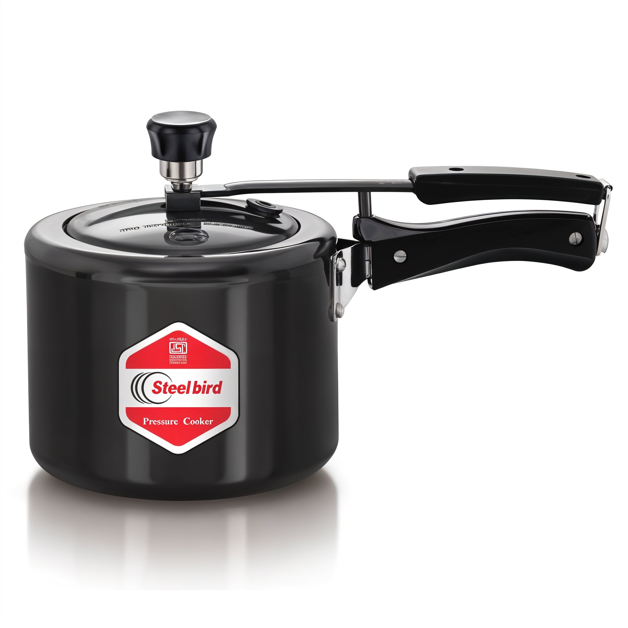 Steelbird pexa black ib black lid 3 ltr